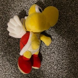 Red Koopa Mario plush toy